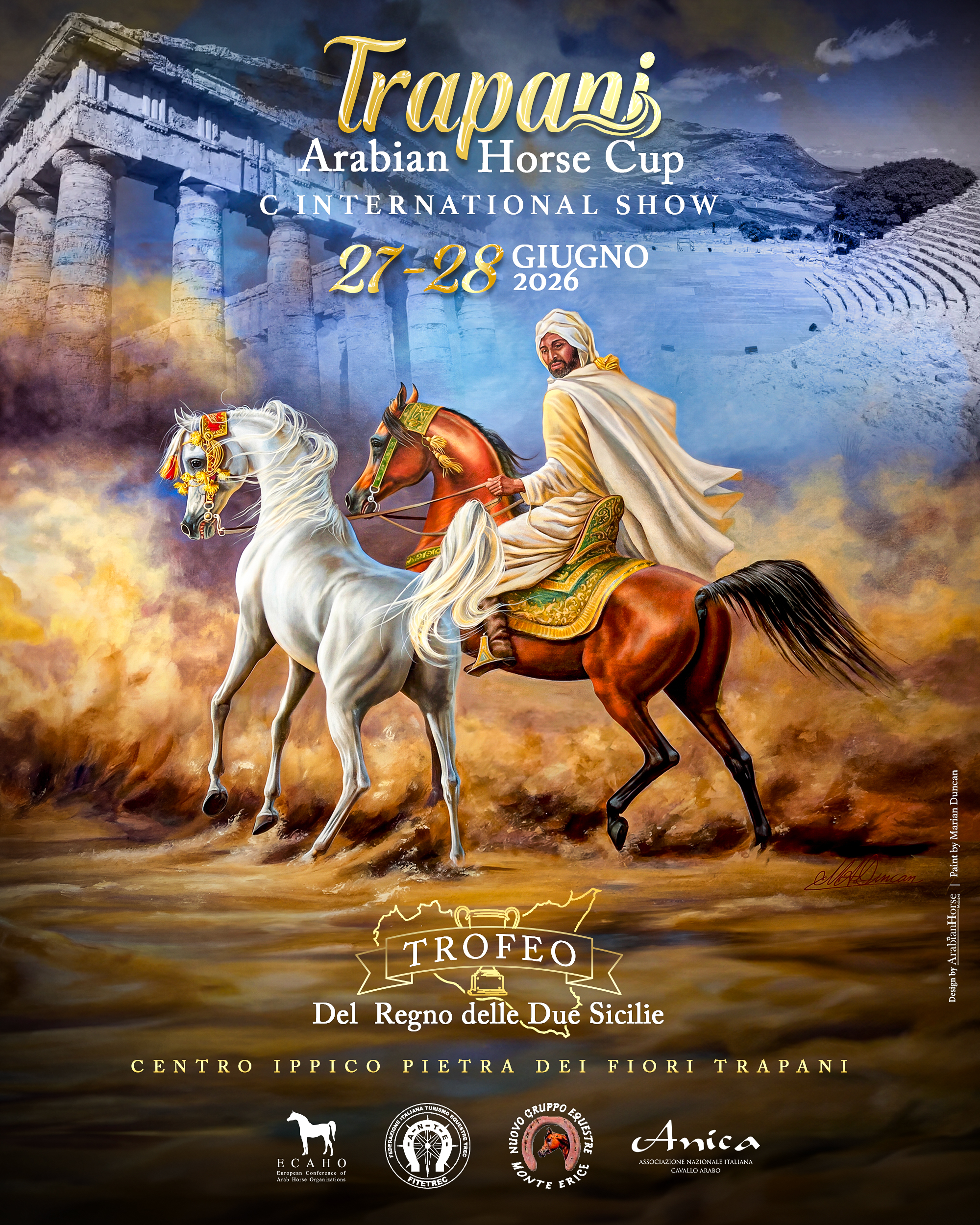 TRAPANI  ARABIAN HORSE CUP - C Internazionale ECAHO